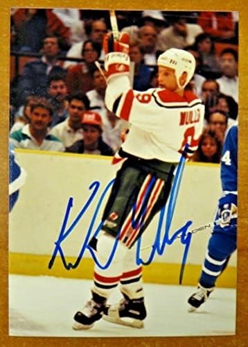 Kirk Muller potpisao 3x5 photo NJ Devils Hockey Superstar - autogramirane NHL fotografije