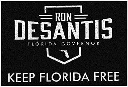 PANDD guverner Ron Desantis držite Florida besplatan otirač 16x24 u prostirkama za tepihe za kućnu kancelariju kupatilo Kuhinjski tuš Protuklizne prostirke za prostirke