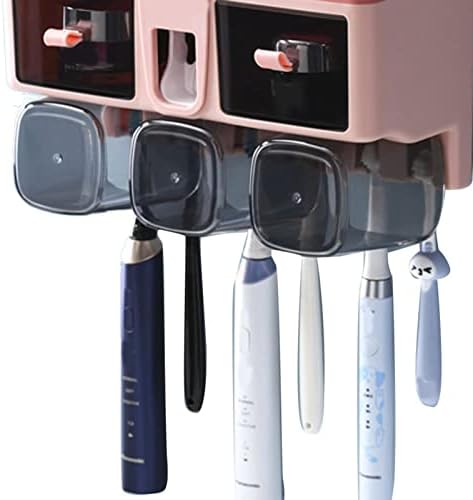 Stalak za odlaganje četkice za zube, jaki nosivi plastični otvor Besplatna zidna četkica za zube montirana za toalet