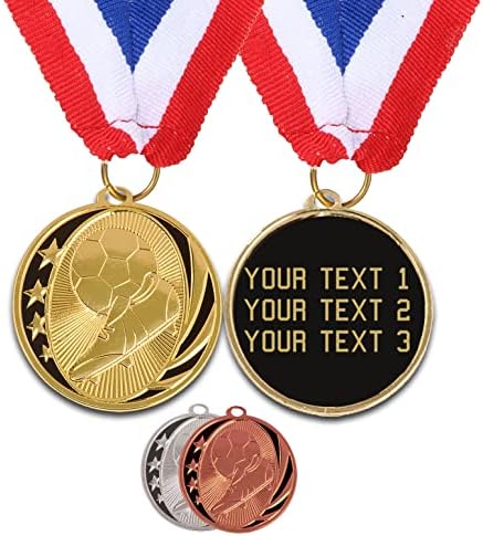 Myetchey Soccer Medals Soccer Trofeji ugravirana medalja Trofej Little League Pokloni Omladinski nogomet Trofej