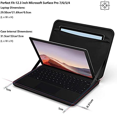 SMATREE 13INCH Tvrda laptop za 13 inča Microsoft Personal Pro 8 / 7/6/5/4, 10,5 inčni površinski laptop