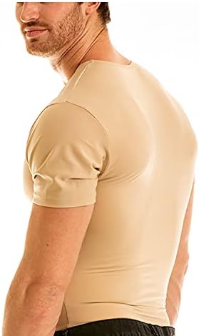 Insta Slim ISPRO Slimming kompresije mišića V-izrez Shirt shirt shirt Shirt Shirt za muškarce Body