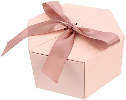 Partykindom šesterokutna kutija Elegantni kontejner slatkiša Romantična zabava za rođendan za rođendan
