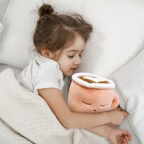 Slatka šalica za kafu Pušana igračka za distribuciju Cubby Chubby kafe čaše za kafu Slatko plišanje jastuk