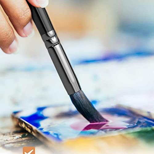 Paintbrush 12pcs Profesionalne vodene boje četkice postavljene umjetnike Sintetička fina vjeverica