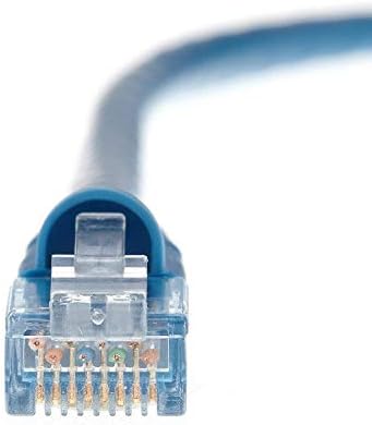InstalaterParts (10 paketa Ethernet kabl CAT5E CABLET UTP pokrenut 0,5 i 1 Ft - plava - Profesionalna serija - 1Gigabit / sec Network / Internet kabel, 350MHz