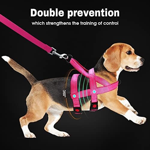 Fegoclt no povucite najlonski pojas za pse od reflektirajućeg podesivog psećeg kabelskog prsluka za srednje velike pse hodanje trake za kućne ljubimce