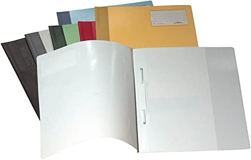 Izdržljiv 250007 Slip Folder, A4 Extra Wide-Yellow