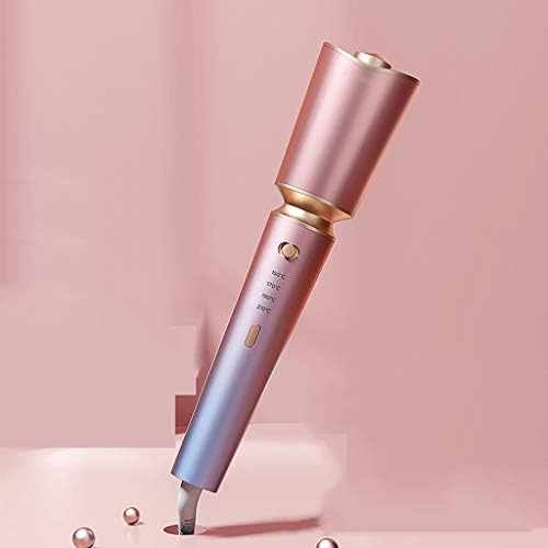 ZlxDP Automatski kurving željezni štap ružičaste boje s ljuskom Termostatskim klizačem za oblikovanje za kosu Iron Stick Big Curler