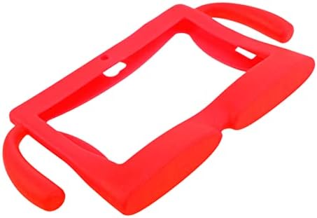 SOLUSTER 7 silikonski rukav silikonski tablet poklopac silikonska futrola zaštitna futrola silikonska lista crvena Q88 crtani film