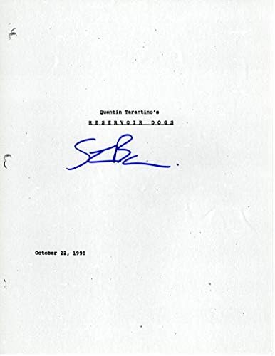 Steve Buscemi Potpisan Autogram - Rezervoar Psi Script - Quentin Tarantino, Tim Roth, Harvey Keitel,