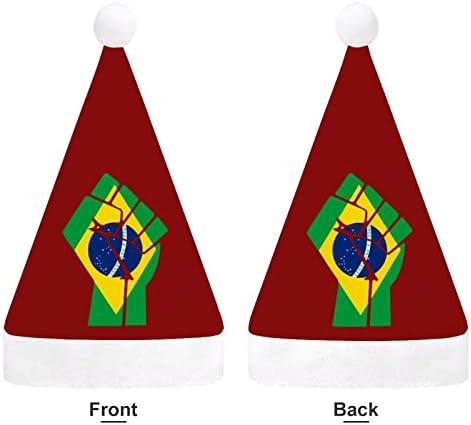 Brazil Zastava Resist Božić šešir Santa šešir Funny Božić kape Holiday Party kape za žene / muškarci