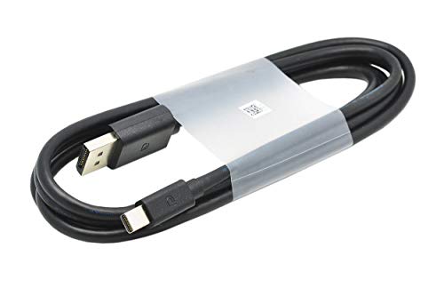Mini DisplayPort za DisplayPort kabel, kompatibilan dell 069R2V, 6ft, 4k / 2k @ 144Hz, crni