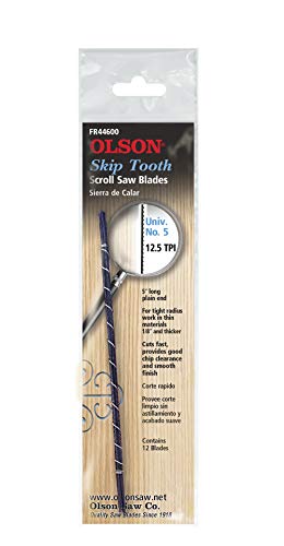 Olson Saw FR44600 Preskoči zub 12.5 TPI Pile za pile, crna, 0,038 x 016 inča