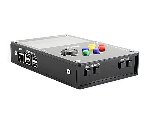 Anncus GamePI43, prenosiva konzola za video igre na bazi malina PI 4B-2GB, US / EU / UK fakultativni utikač