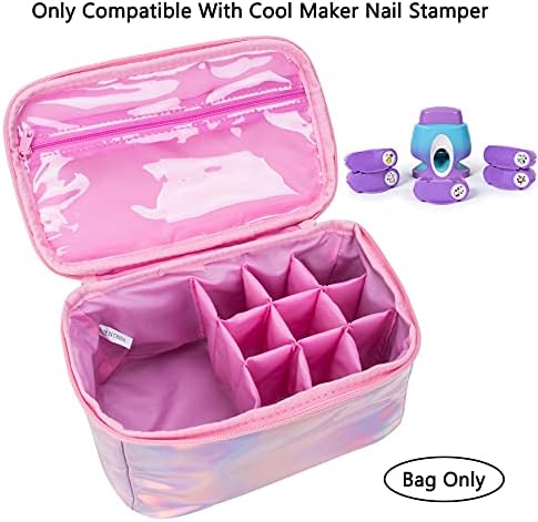 KISLANE torbica za nošenje kompatibilna sa cool Maker zaklopkom za nokte, vodootporna futrola za GO Glam