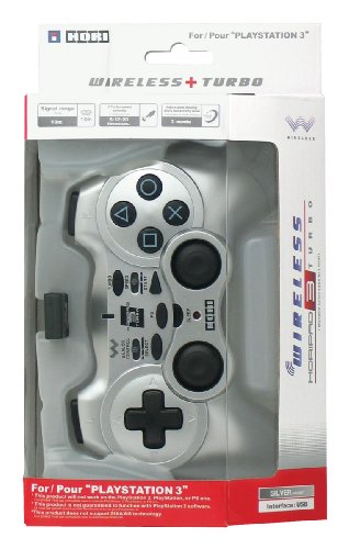 PlayStation 3 Hori Pad 3 Turbo bežični - srebrni