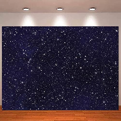 Noćno nebo zvijezda pozadine Univerzum svemirska tema Zvjezdana fotografija pozadina 60 x 36 Galaxy Stars djeca