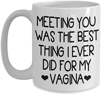 Vagina kafa šolja-sastanak ste bili najbolji-seks poklon za muža seksualno šolja seksualni poklon dan