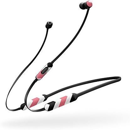 MightySkins koža kompatibilna sa BeatsX bežičnim slušalicama-Black Pink Chevron | zaštitni, izdržljivi
