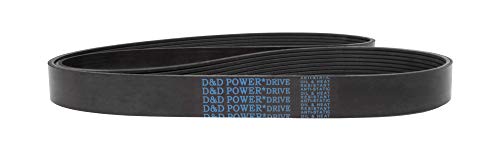 D & D PowerDrive 12PL1371 Metrički standardni zamjenski remen, guma