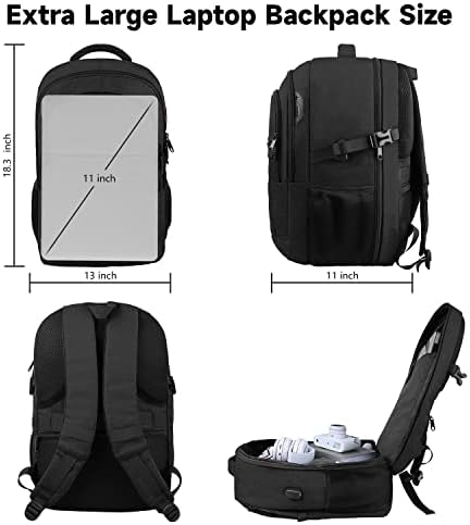 Lapsouno izuzetno veliki ruksak, ruksak za Laptop, ruksak za nošenje, izdržljiv ekstra veliki 17 inčni
