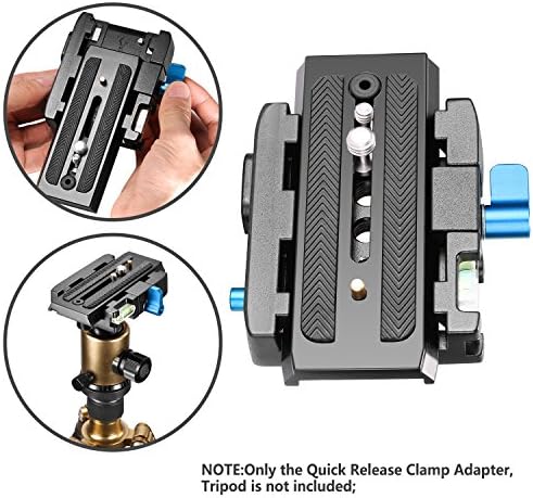 Neewer Adapter za brzu obuću od aluminijumske legure sa vijkom od 1/4 3/8 inča za DSLR kameru kamkorder Tronožac