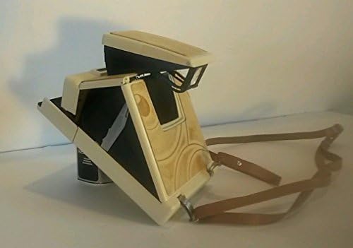 Polaroid SX-70 ALPHA Ivory Bijela kamera sa novom pokrivačem od prave kože
