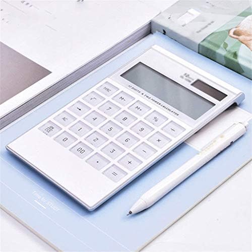 Cujux Standardni kalkulator funkcije, solarni i baterijski LCD ekran, mali džepni kalkulator za
