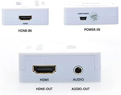 1080p HDMI audio ekstraktor razdjelnika HDMI 1.4 digitalni za analogni 3,5 mm audio adapter