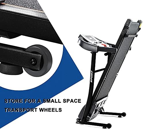 Treadmill sa nagibom staze za kućnu sklopivu vježbu za hodanje za kućnu i ured i teretanu
