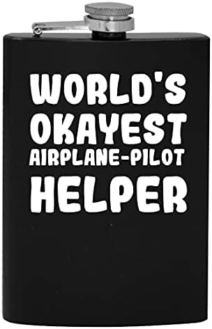 Svjetski najbolji pomoćnik pilota aviona-8oz Hip tikvica za piće alkohola