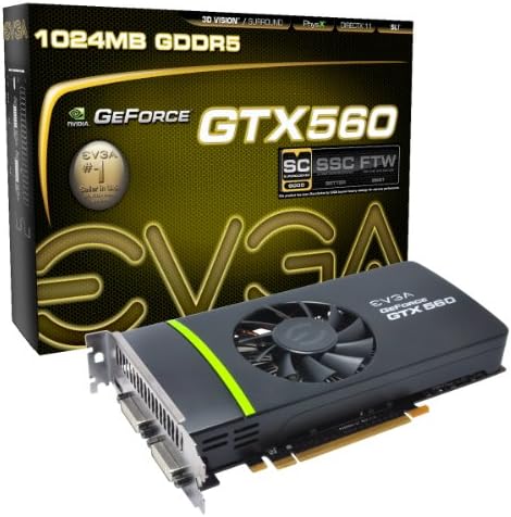 EVGA GeForce GTX 560 Superclocked 1024 MB GDDR5 PCI Express 2.0 2DVI / Mini-HDMI SLI gotova grafička