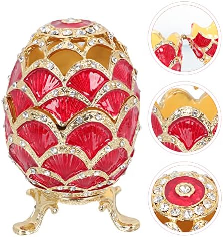Cabilock 3pcs Vintage Kristal sjajni ukrasni kolekcionari za omotavanje domaćinstava za omotavanje stola