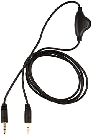 Reytid Talkback Chat Cable W / Vol Kontrola Kompatibilan je s kornjačama na plaži i astro za igre za igranje kompatibilne s Xbox One, PlayStation 4, Xbox 360-2,5mm do 2,5 mm