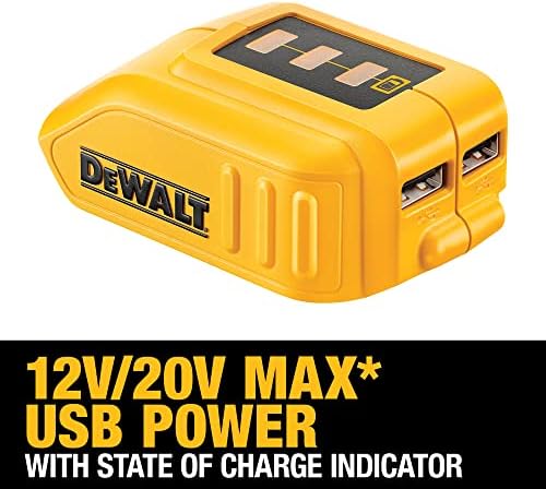 DEWALT 12V/20V MAX* USB punjač, samo za alat