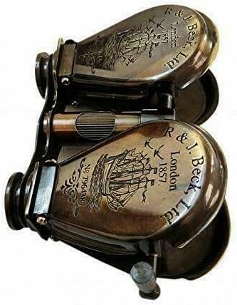 Binokularni mesing pomorski vintage nautički ručni ručni mini spiylasses Décor poklon Predmet po indijskom