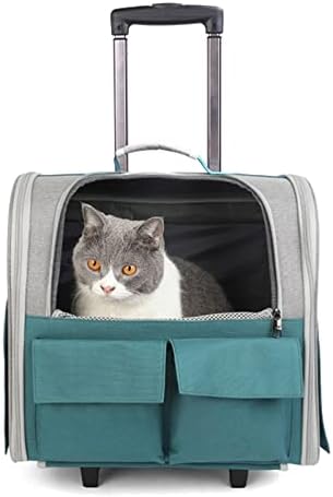 WODMB ruksak kolica Case Cats torba za kolica univerzalni putni ruksak za pse na točkovima