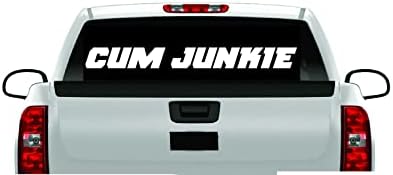 Cumn nackie banner sex vinil naljepnica naljepnica Dizel automobili Windows Funny Rude Humor Milf 7.3