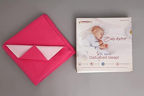 IMPROVUS Bed Pad vodootporan Bed Protector Baby Dry Sheet| perivi vodootporni madrac Protector|