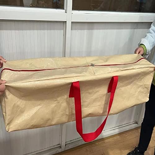 GiValue torba za čuvanje božićnih jelki sa patentnim zatvaračem sa ručkama za nošenje izdržljiva