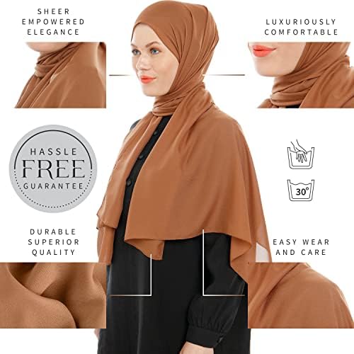 Ayisah Selda-hidžab za žene, šal od šifona hidžaba – dugi hidžab šalovi-muslimanski šal hidžab-hidžab