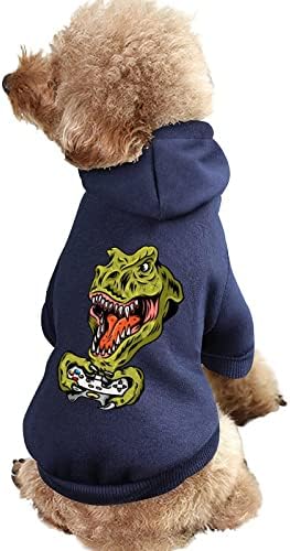 Dinosaur igrač koji igra igra pasa jednodijelna košulja trendi kostim za pse sa kapicom za kućne ljubimce