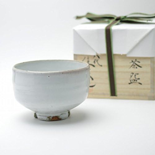 Japanska keramika Hagi Yaki. Matca Chawan Bowl napravio Keien Kaneta.