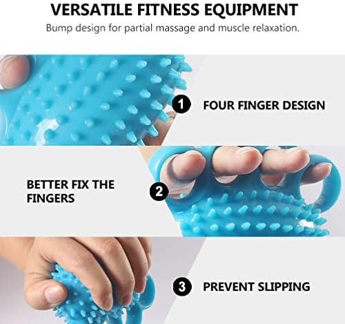 Heatreofty ​​ručno ukidanje pojave prsta trener ručno hvatanje ručno stresno ručno ručno rukohvat opreme za vježbanje za fitnes vježbanje plave ručne vježbe