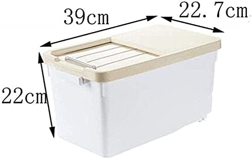 ACCDUER kanta za zrno kutija za skladištenje pirinča i zatvorena kanta za pirinač kuhinjska kutija