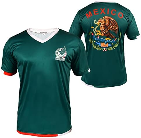 Fury Jersey de Mexico fudbalski dres Meksička Meksička fudbalska košulja Meksiko dres Unisex / žena