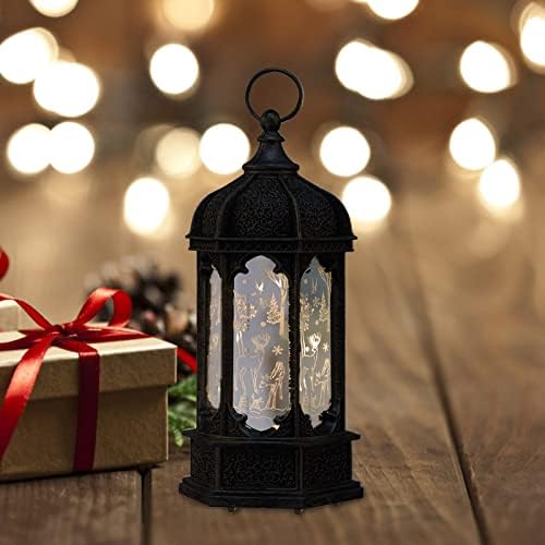 Božić fenjer svijećnjak lampa noćno svjetlo ukras noćno svjetlo Desktop Ornament Božić Ornament KY4