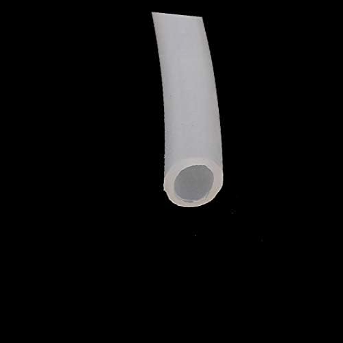 X-dree x 6 mm silikonska prozirna cijev vodena cijev za vodu cijev za cijev za vodu 1 metar (4 mm x 6 mm