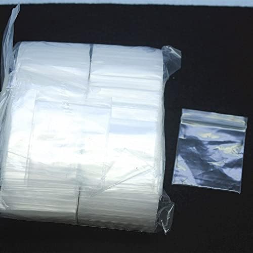 1000kom Samozatvorena torba plastična torba 3x4mm 4x5mm5x6mm 6x8mm Foilts torbe dobre za sakupljanje